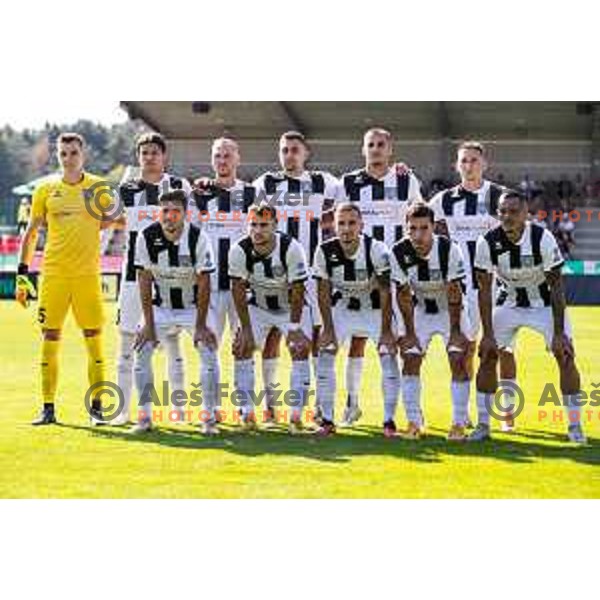 Rogaska team during Prva liga Telemach football match between Aluminij and Rogaska in Kidricevo, Slovenia on September 16, 2023.