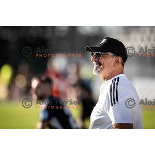 Vladimir Vermezovic, head coach of Mura during Prva liga Telemach football match between Mura and Bravo in Fazanerija, Murska Sobota, Slovenia on September 16, 2023. Photo: Jure Banfi