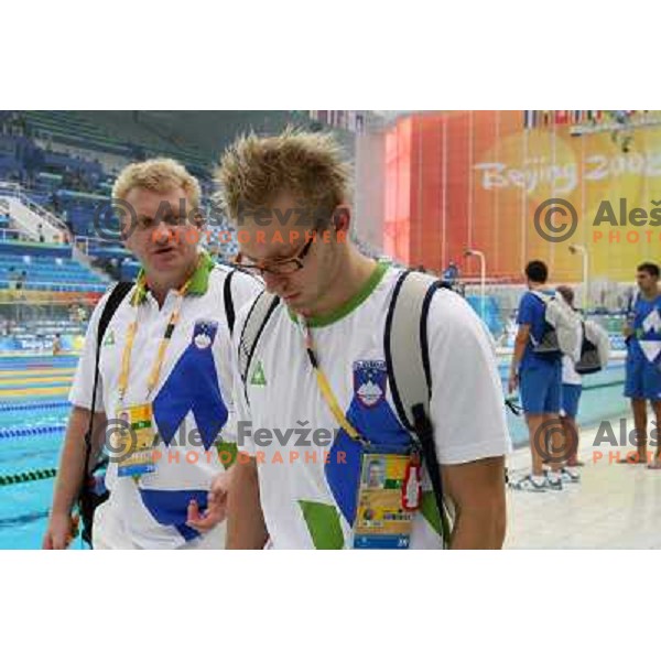 Luka Turk during practice session in Cube at 2008 Beijing Summer Olympic games, China on August 9, 2008