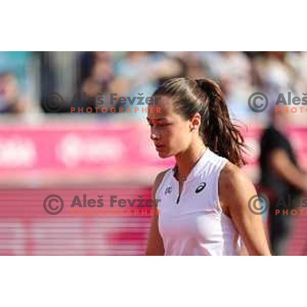 Runner-up Zeynep Sonmez (TUR) of WTA 125 Zavarovalnica Sava Ljubljana, Slovenia on September 17, 2023