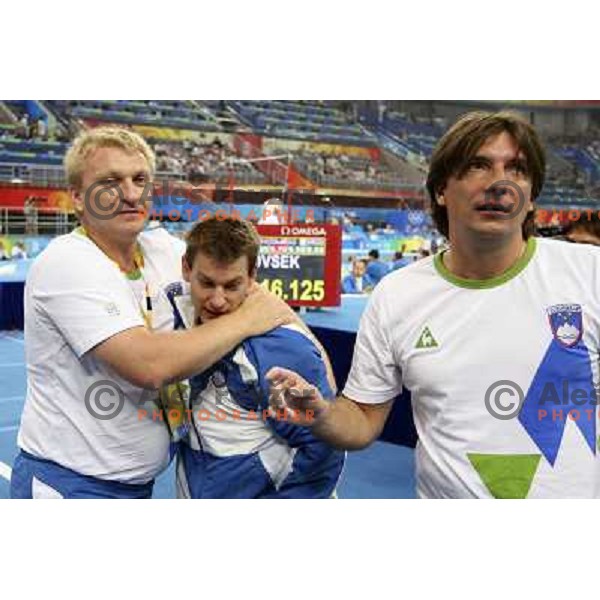 Mitja Petkovsek in qualification for Artistic gymanstics at Olympic Games in Beijing, China 9.8.2008. Photo by Ales Fevzer 