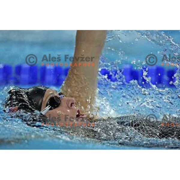 Anja Klinar (SLO) in qualification for 400 meters Medley in swiming competition at Olympic Games in Beijing, China 9.8.2008. Photo by Ales Fevzer 