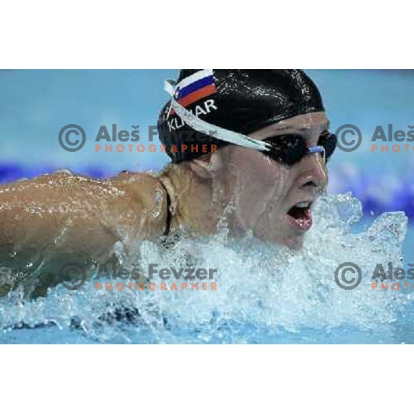 Anja Klinar (SLO) in qualification for 400 meters Medley in swiming competition at Olympic Games in Beijing, China 9.8.2008. Photo by Ales Fevzer 