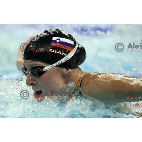 Anja Klinar (SLO) in qualification for 400 meters Medley in swiming competition at Olympic Games in Beijing, China 9.8.2008. Photo by Ales Fevzer 