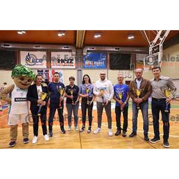 SuperCup between Cedevita Olimpija and Kansai Helios Domzale in Kranj, Slovenia on September 25, 2023