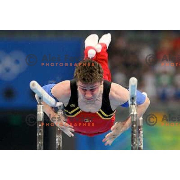  qualification for finals in artistic Gymnastics at Olympic Games in Beijing, China 9.8.2008 