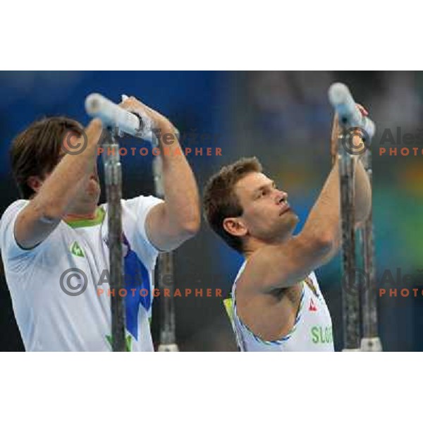 MItja Petkovsek (SLO) at qualification for finals in artistic Gymnastics at Olympic Games in Beijing, China 9.8.2008 