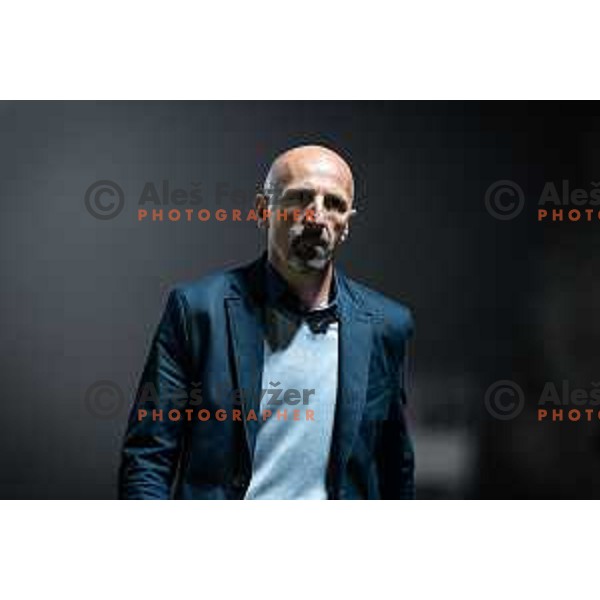 Damir Krznar, head coach of Maribor during Prva liga Telemach football match between Aluminij and Maribor in Kidricevo, Slovenia on October 1, 2023. Photo: Jure Banfi