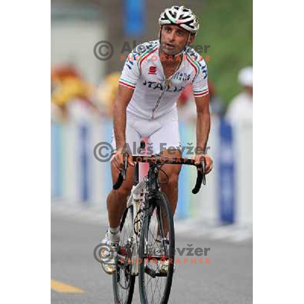 Paolo Bettini (ITA) Cycling Road race at Olympic games i Beijing, China 9.8.2008 