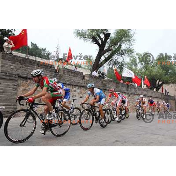 Cycling Road race at Olympic games i Beijing, China 9.8.2008 