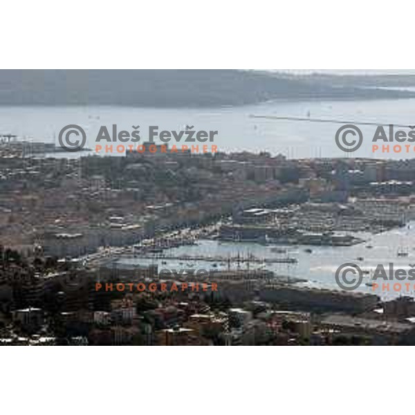 Official practice day of Barcolana Sailing Regatta 55, Trieste, Italy on October 7, 2023