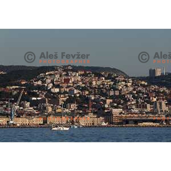 Official practice day of Barcolana Sailing Regatta 55, Trieste, Italy on October 7, 2023