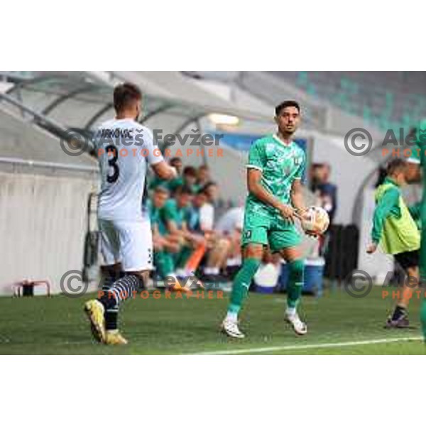 Jorge Fernando Dos Santos Silva in action during Prva Liga Telemach 2023/2024 football match between Olimpija and Radomlje in Ljubljana, Slovenia on October 8, 2023. Foto: Filip Barbalic