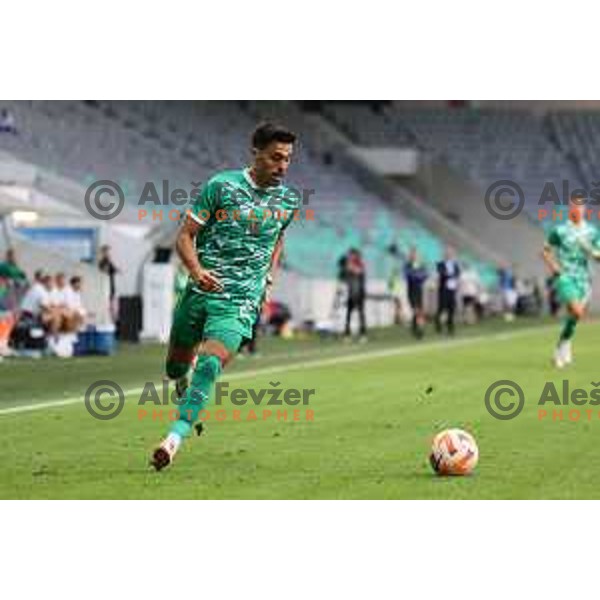 Jorge Fernando Dos Santos Silva in action during Prva Liga Telemach 2023/2024 football match between Olimpija and Radomlje in Ljubljana, Slovenia on October 8, 2023. Foto: Filip Barbalic