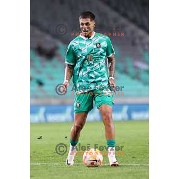Rui Pedro Da Silva E Sousa in action during Prva Liga Telemach 2023/2024 football match between Olimpija and Radomlje in Ljubljana, Slovenia on October 8, 2023. Foto: Filip Barbalic