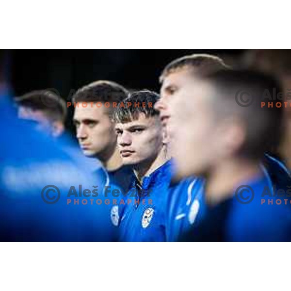 Srdan Kuzmic during U21 Slovenia training on Fazanerija, Murska Sobota, Slovenia on October 16, 2023. Photo: Jure Banfi