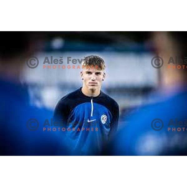 Tio Cipot during U21 Slovenia training on Fazanerija, Murska Sobota, Slovenia on October 16, 2023. Photo: Jure Banfi