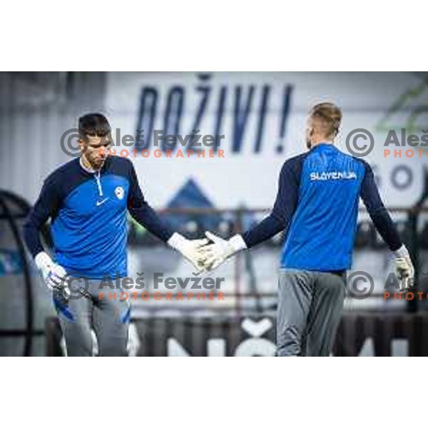 Lovro Stubljar during U21 Slovenia training on Fazanerija, Murska Sobota, Slovenia on October 16, 2023. Photo: Jure Banfi