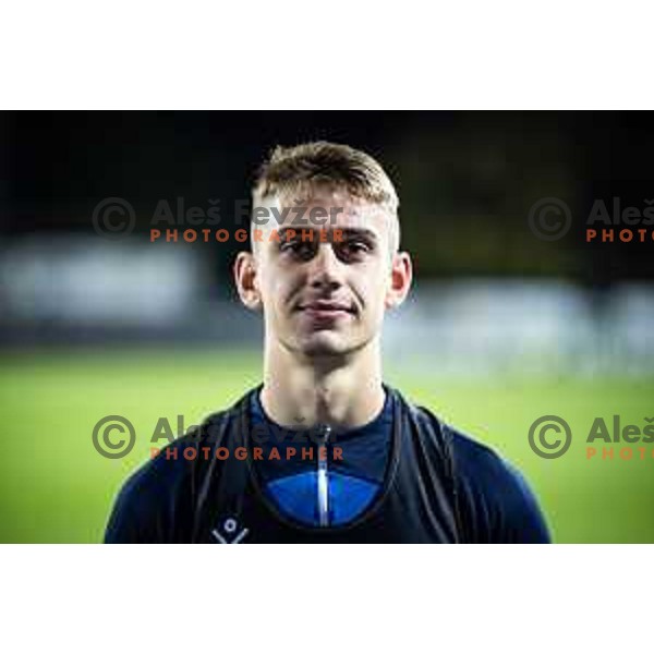 Marcel Ratnik during U21 Slovenia training on Fazanerija, Murska Sobota, Slovenia on October 16, 2023. Photo: Jure Banfi