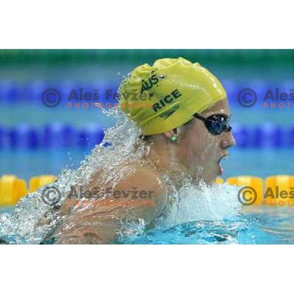 Stephanie Rice (AUS) at 200 meters individual medley at olympic games Beijing, China 11.8.2008 