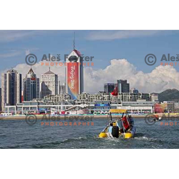 Qindao, city of sailing cmpetition at 2008 Beijing Olympic games 