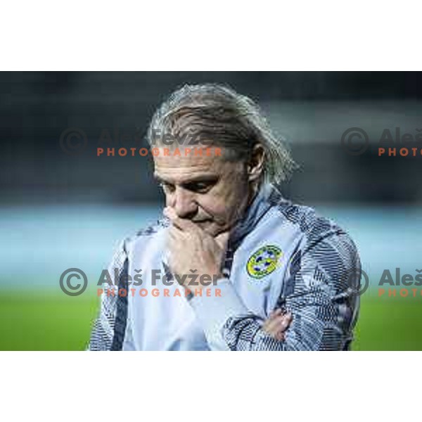 Safet Hadzic, head coach of Koper during Prva liga Telemach football match between Mura and Koper in Fazanerija, Murska Sobota, Slovenia on October 22, 2023. Photo: Jure Banfi