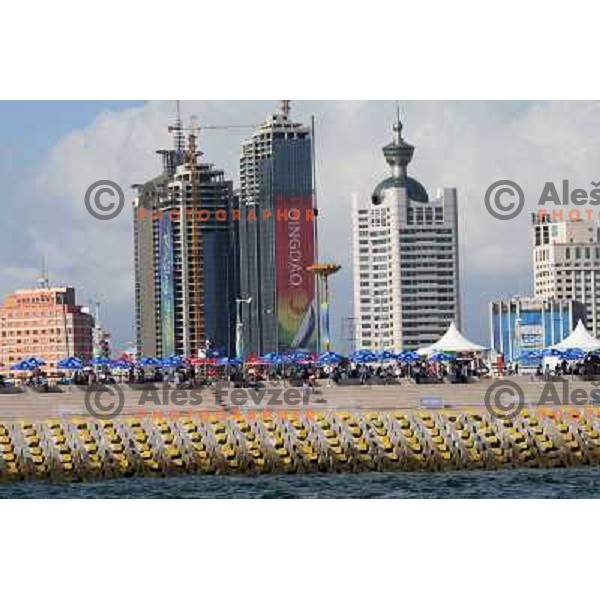 Qindao, city of sailing cmpetition at 2008 Beijing Olympic games 