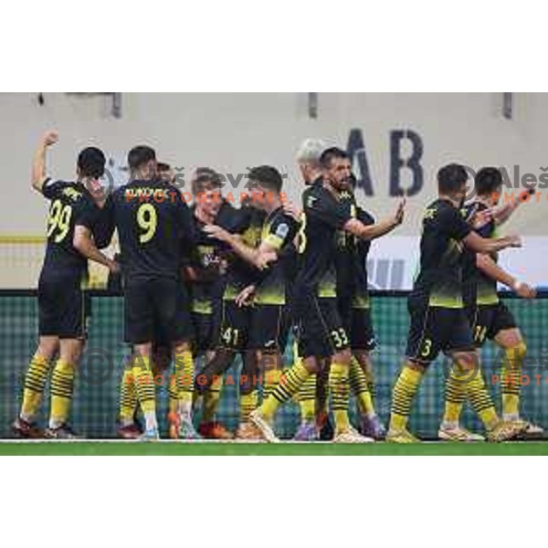 during Prva liga Telemach 2023/2024 football match between Radomlje and Mura in Domzale, Slovenia on October 29, 2023