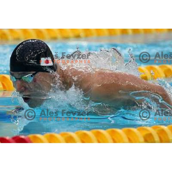 Takeshi Matsuda (JPN) in final of 200 meters butterfly in Beijing 13.8.2008 