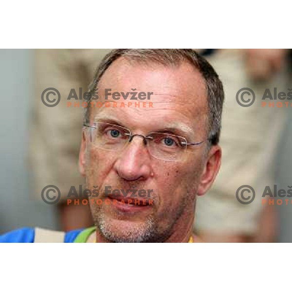 Srdjan Djordjevic at press conference in Olympic Village 13.8.2008 