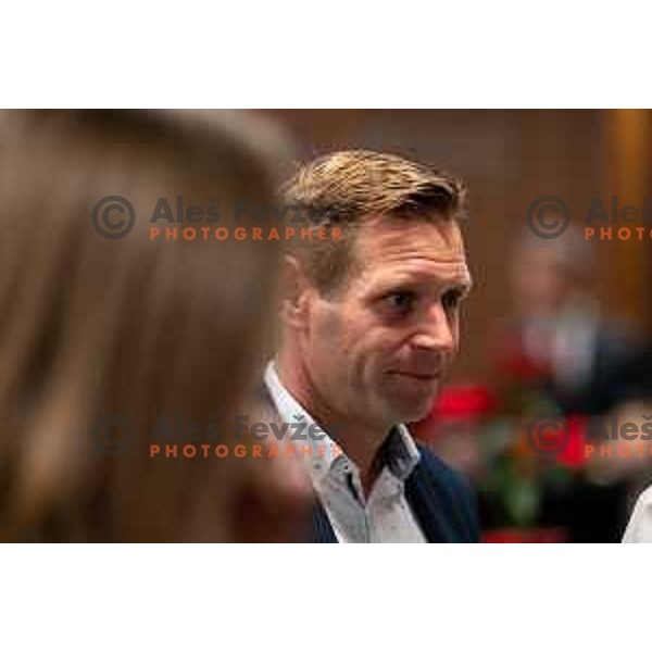Meeting of Slovenian Olympians, Ljubljana on December 19, 2023. Photo: Luka Zavodnik