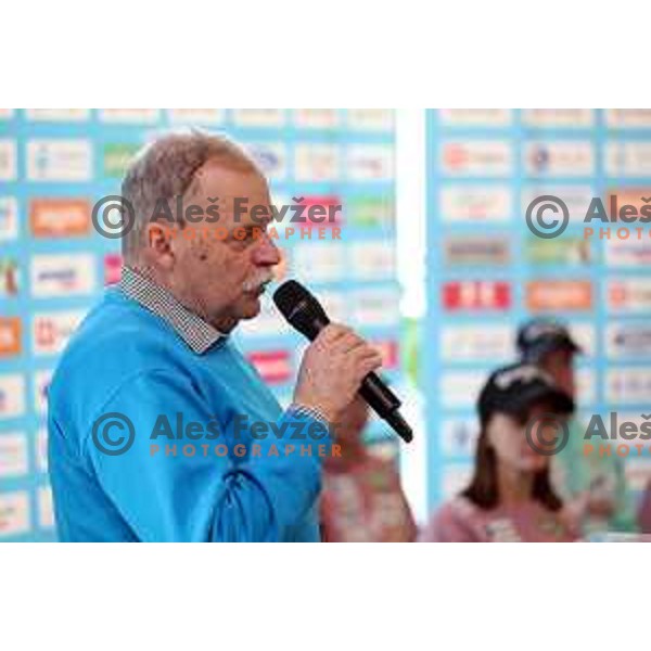 Ljubno World Cup Women\'s Ski jumping press conference, Ljubljana on January 24, 2024