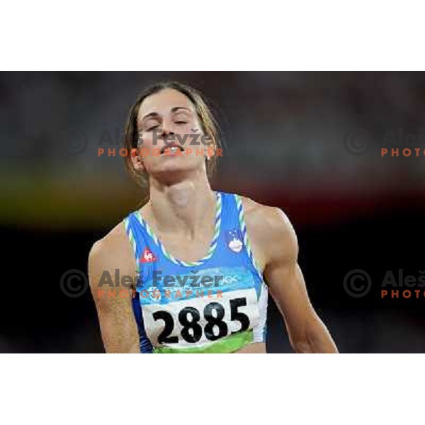 Marija Sestak (SLO) placed sixth in women\'s triple jump at the Olympic games in Beijing, China 17.8.2008 