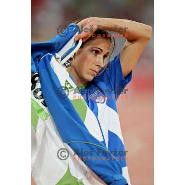 Marija Sestak (SLO) placed sixth in women\'s triple jump at the Olympic games in Beijing, China 17.8.2008 