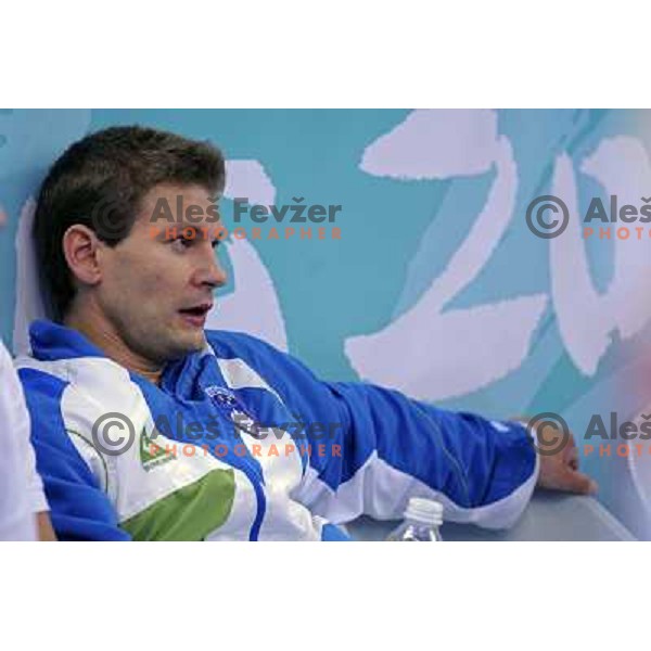 Mitja Petkovsek (SLO) took fifth place in the final of Appartaus at Olympic games in Beijing, China 19.8.2008 Photo by Ales Fevzer 