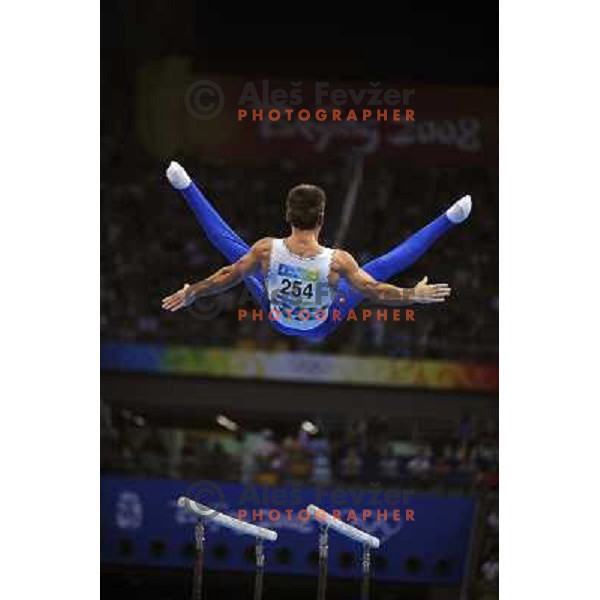Mitja Petkovsek (SLO) took fifth place in the final of Appartaus at Olympic games in Beijing, China 19.8.2008 Photo by Ales Fevzer 