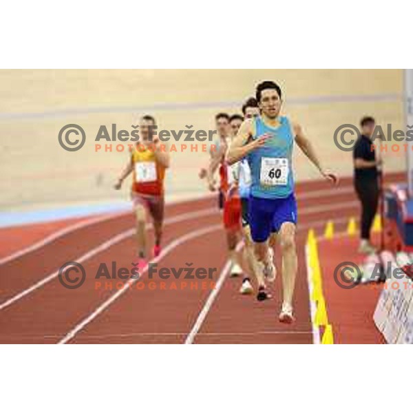 At Slovenian Athletics Indoor Championship in Novo Mesto, Slovenia on February 18, 2024