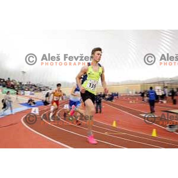 At Slovenian Athletics Indoor Championship in Novo Mesto, Slovenia on February 18, 2024