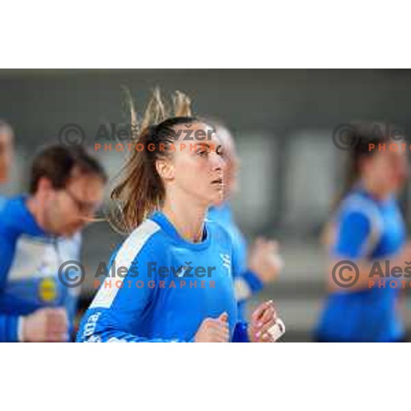during practice session of Slovenia Women’s Handball team in Ljubljana, Slovenia on February 26, 2024
