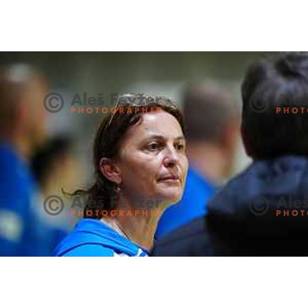 during practice session of Slovenia Women’s Handball team in Ljubljana, Slovenia on February 26, 2024