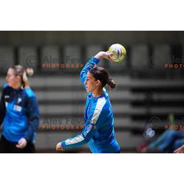 during practice session of Slovenia Women’s Handball team in Ljubljana, Slovenia on February 26, 2024