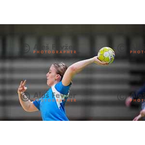 during practice session of Slovenia Women’s Handball team in Ljubljana, Slovenia on February 26, 2024