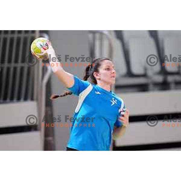 during practice session of Slovenia Women’s Handball team in Ljubljana, Slovenia on February 26, 2024