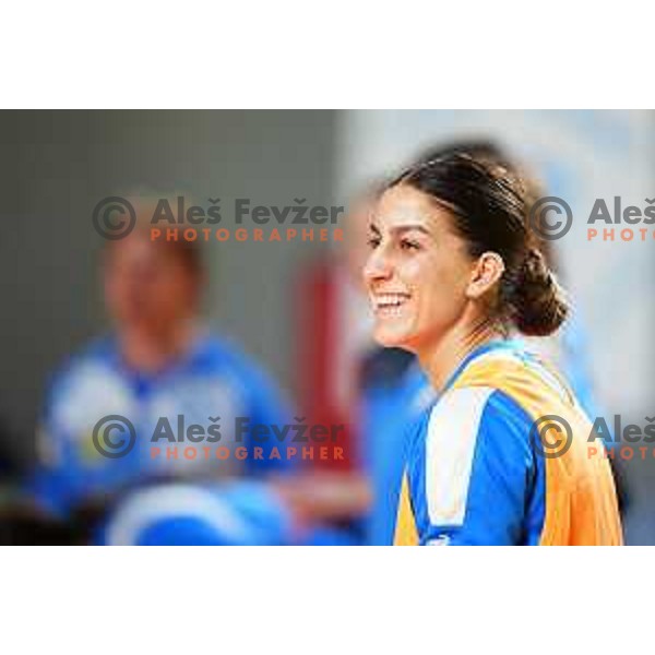 during practice session of Slovenia Women’s Handball team in Ljubljana, Slovenia on February 26, 2024