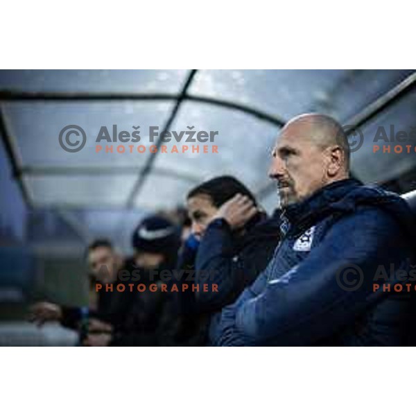 Damir Krznar, head coach of Celje during Prva liga Telemach football match between Celje and Maribor in Stadion z’dezele, Celje, Slovenia on March 9, 2024. Photo: Jure Banfi