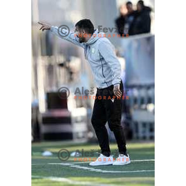 In action during Prva liga Telemach 2023/2024 football match between Koper and Celje in Koper, Slovenia on March 14, 2024