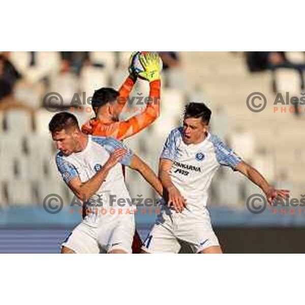 In action during Prva liga Telemach 2023/2024 football match between Koper and Celje in Koper, Slovenia on March 14, 2024