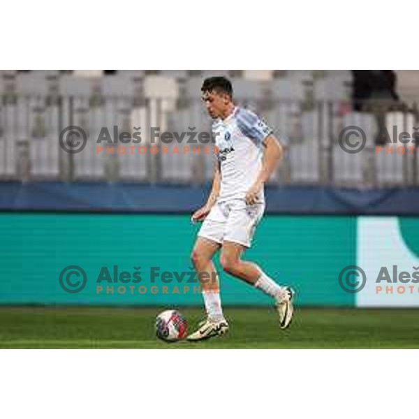 In action during Prva liga Telemach 2023/2024 football match between Koper and Celje in Koper, Slovenia on March 14, 2024