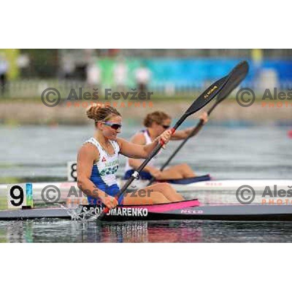 Spela Ponomarenko (SLO) finished sixth in women\'s K1 500 meters race in Shunyi Rowing Park at Olympic Games in Beijing 23.8.2008 