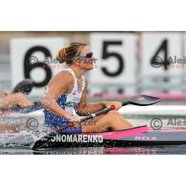 Spela Ponomarenko (SLO) finished sixth in women\'s K1 500 meters race in Shunyi Rowing Park at Olympic Games in Beijing 23.8.2008 
